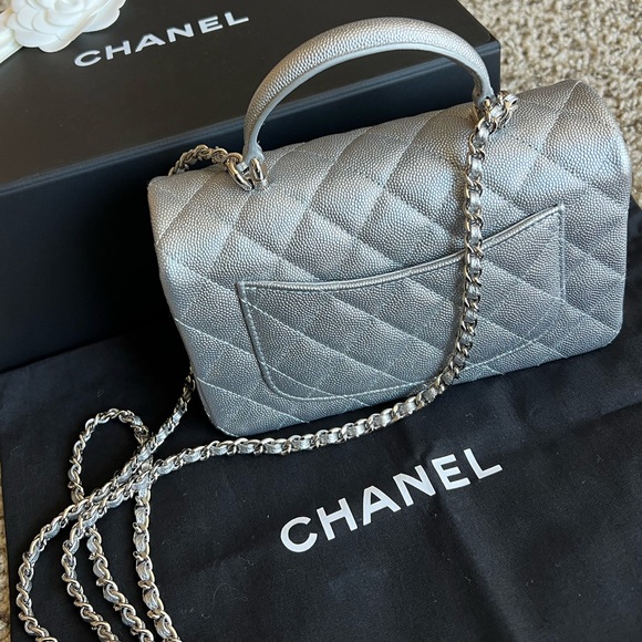 (Sold) Chanel top handle bag - Picture 7 of 15
